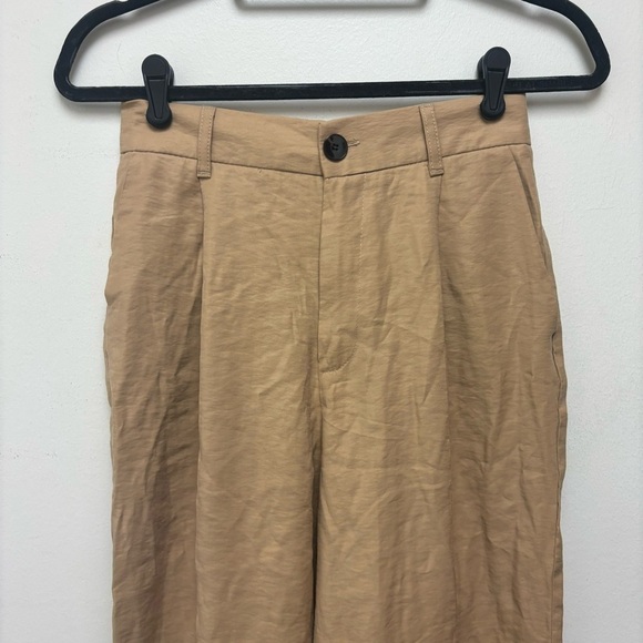 Zara Flowy Pleated Pants - Picture 8 of 13